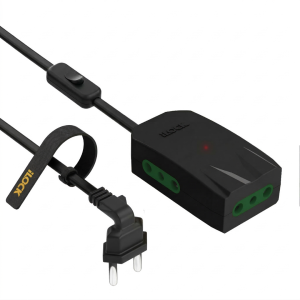 Mini Power Strip - 3 outlets with switch on/off