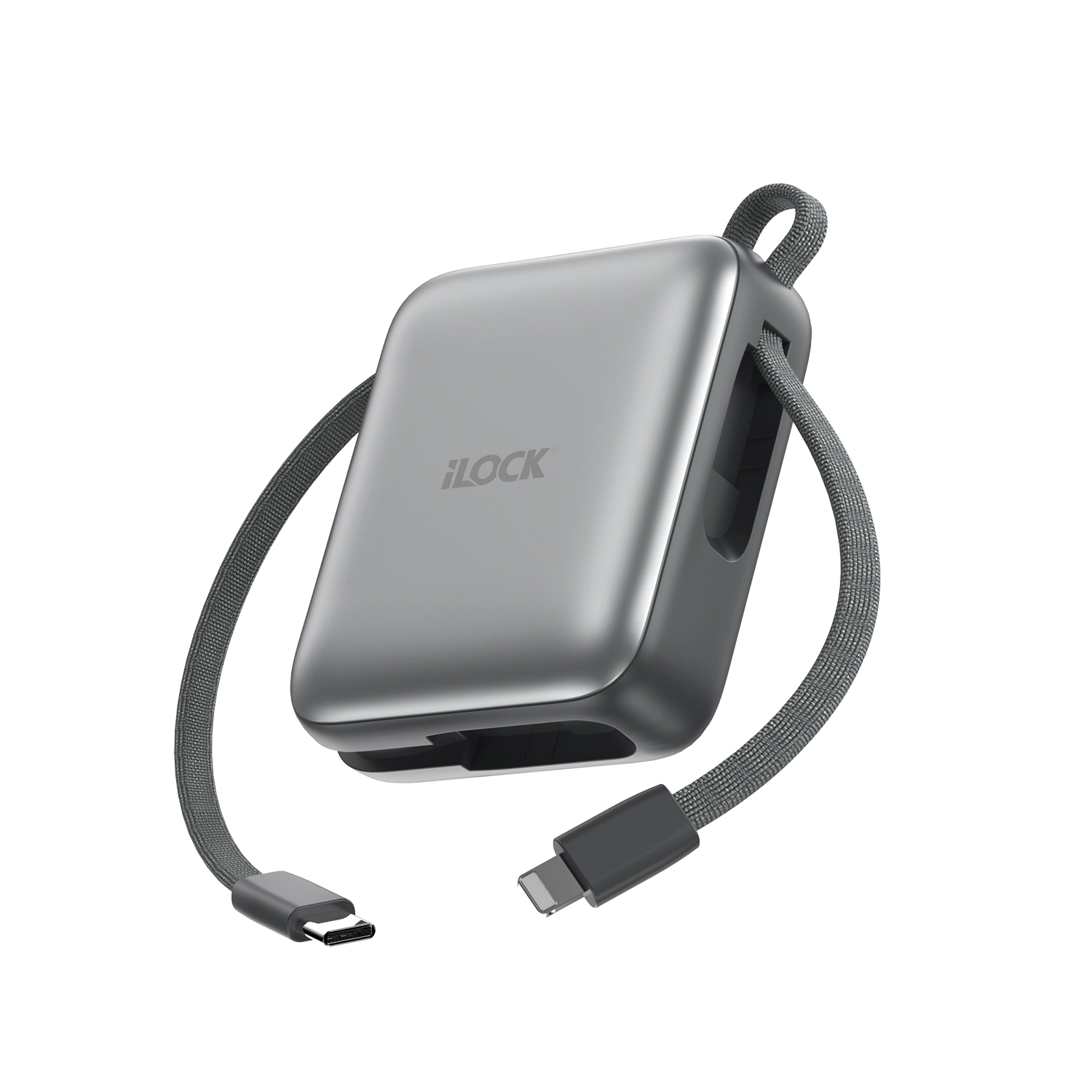 iLOCK 22.5W 10,000 mAh Pocket Bank Built in Charging Cables - Image 1
