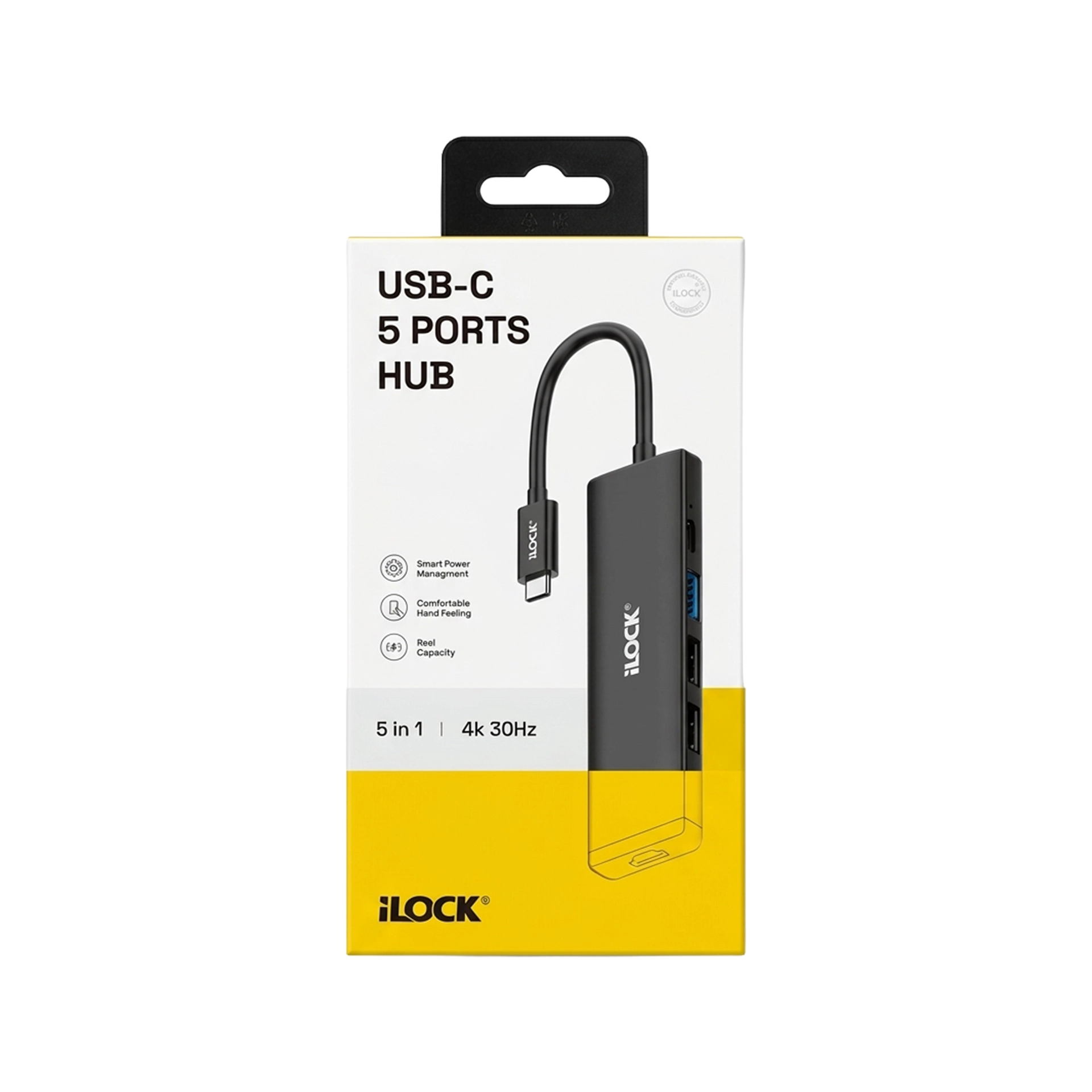 iLOCK MULTIFUNCTION TYPE-C 5 PORTS HUB - Image 2
