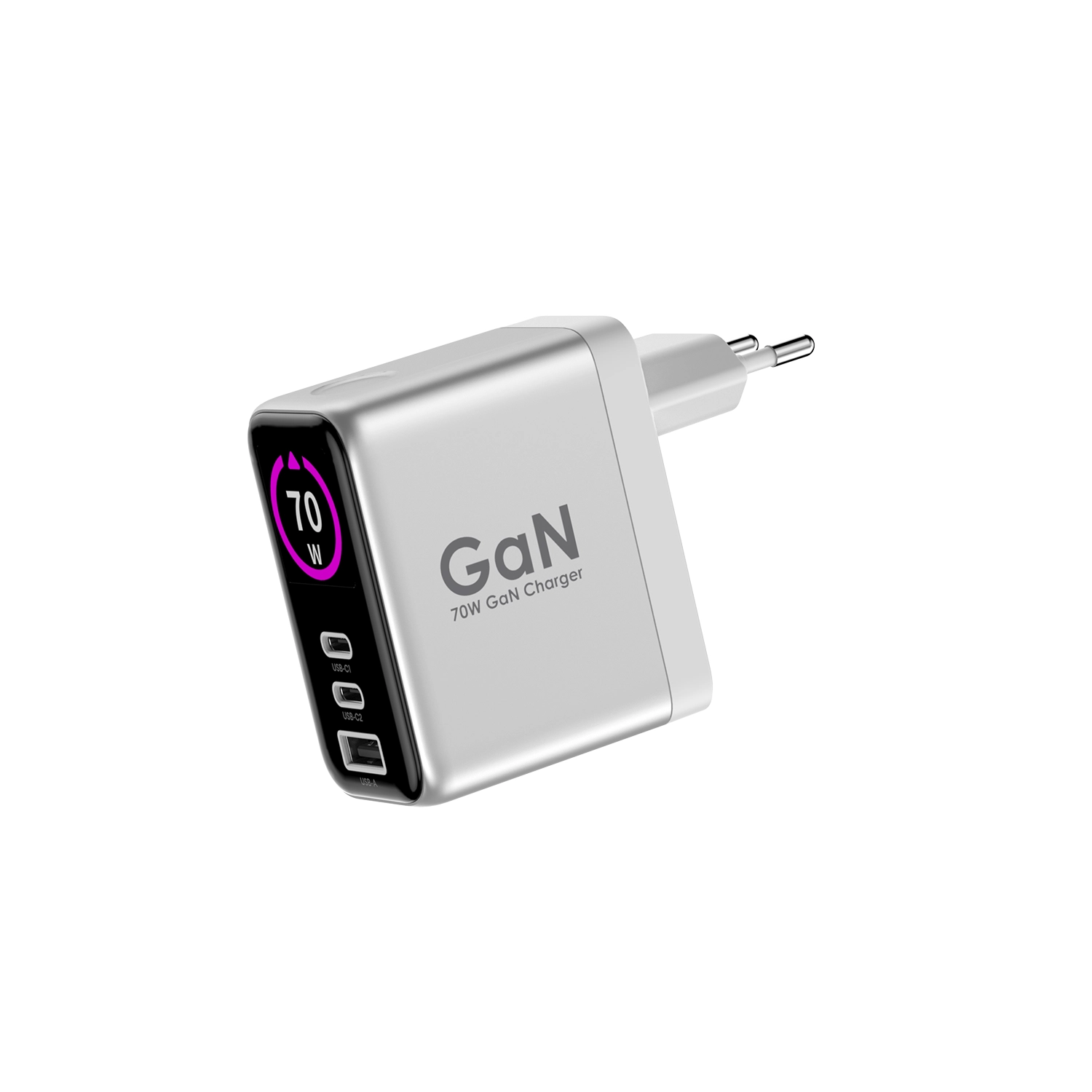 iLOCK 70W GaN Charger, 3 Ports Quick Charger & Charging Protection - Image 3