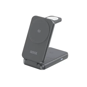 iLOCK Foldable Magnetic 3 in 1 Wireless Charger